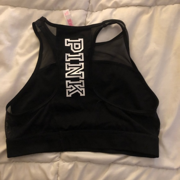 Neck high mesh sports bra - Picture 1 of 3